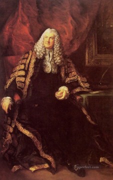 トーマス・ゲインズバラ Painting - チャールズ・ウルフラン・コーンウォール卿の肖像画 トーマス・ゲインズバラ